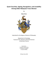 Quiet Futurities: Ageing, Recognition, and Liveability Among Older Malaysian Trans Women