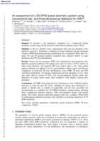 An assessment of a 3D EPID-based dosimetry system using conventional two- and three-dimensional detectors for VMAT
