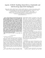 Agentic AI-RAN: Enabling Intent-Driven, Explainable and Self-Evolving Open RAN Intelligence