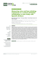Measuring wine and beer drinking experience in a context of limited socialisation: a case study with drinkers