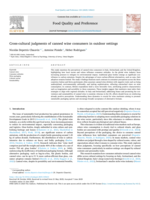 Cross-cultural judgments of canned wine consumers in outdoor settings