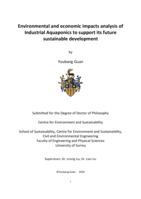 Environmental and economic impacts analysis of Industrial Aquaponics to support its future sustainable development