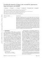 Unveiling the properties of galaxy cores excavated by supermassive black hole binaries with SHARP