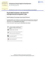 Dual-sided evolution: the Seoul ICT entrepreneurial ecosystem case