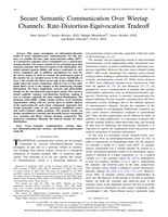 Secure Semantic Communication Over Wiretap Channels: Rate-Distortion-Equivocation Tradeoff
