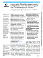 Effect of the Children and Young People's Health Partnership model of paediatric integrated care on child health service use and child health outcomes: a pragmatic two-arm cluster randomised controlled trial