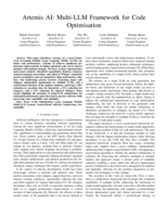 Artemis AI: Multi-LLM Framework for Code Optimisation