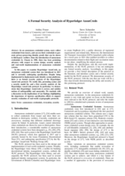 A Formal Security Analysis of Hyperledger AnonCreds