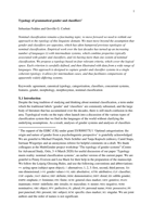 Typology of grammatical gender and classifiers