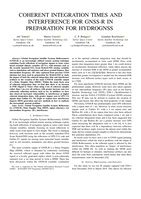 Coherent integration times and interference for GNSS-R in preparation for HydroGNSS