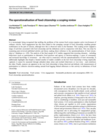 The operationalisation of food citizenship: a scoping review