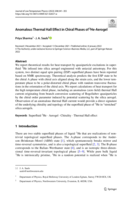 Anomalous Thermal Hall Effect in Chiral Phases of 3He-Aerogel