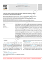 Youth-led citizen science reveals air quality disparities between a public school and an urban forest in São Paulo