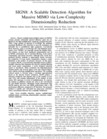 SIGN8: A Scalable Detection Algorithm for Massive MIMO via Low-Complexity Dimensionality Reduction
