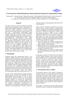 A Novel mm-Wave Hybrid Beamformer-Based Integrated Sensing and Communication Testbed