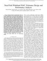Near-Field Wideband ISAC: Estimator Design and Performance Analysis