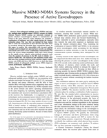 Massive MIMO-NOMA Systems Secrecy in the Presence of Active Eavesdroppers