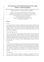 Fire performance of LSF wall panels exposed to fire on both surfaces: a numerical approach