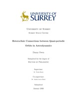 Heteroclinic Connections between Quasi-periodic Orbits in Astrodynamics