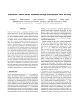 TokenTrace: Multi-Concept Attribution through Watermarked Token Recovery