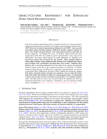Object-Centric Refinement for Enhanced Zero-Shot Segmentation
