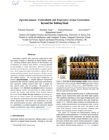 SyncDreamer: Controllable and Expressive Avatar Generation Beyond the Talking Head