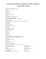 Expanding the Geostationary Atmospheric Composition Constellation: Towards Global Coverage Dominika Cyzewska European Organisation for the Exploitation of Meteorological Satellites (EUMETSAT) Arlindo daSilva NASA (retired) Raid M Suleiman Harvard-Smithsonian Astronomical Observatory
