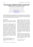 Evaluating spatial attributes of reproduced audio events using a graphical assessment language - understanding differences in listener depictions