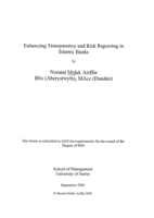 Enhancing Transparency and Risk Reporting in Islamic Banks
