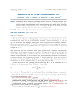 Application of the 0-1 test for chaos to experimental data
