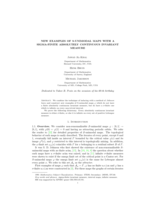 New examples of S-unimodal maps with a sigma-finite absolutely continuous invariant measure.