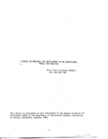 Ethics in Nursing: The Development of an Educational Model for Practice.