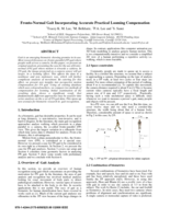 Fronto-Normal Gait Incorporating Accurate Practical Looming Compensation