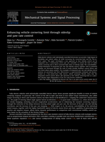 Enhancing vehicle cornering limit through sideslip and yaw rate control