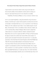 Borrowing the World: Climate Change Fiction and the Problem of Posterity