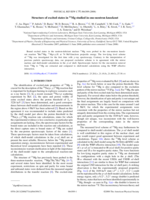 Structure of excited states in (21)Mg studied in one-neutron knockout