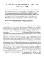 A New Pattern Representation Method for Time-series Data
