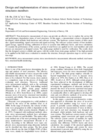 Design and implementation of stress measurement system for steel structures members