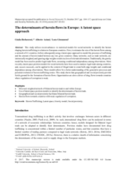 The determinants of heroin flows in Europe: A latent space approach