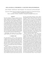 Stream Data Analysis as a web service: A Case Study Using IoT Sensor Data