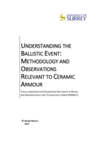 Understanding the ballistic event : methodology and observations relevant to ceramic armour.