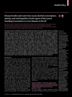 Disease burden and costs from excess alcohol consumption, obesity, and viral hepatitis: fourth report of the Lancet Standing Commission on Liver Disease in the UK