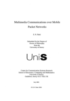 Mutimedia Communications Over Mobile Packet Networks.