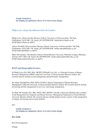 Family breakdown: developing an explanatory theory of reward system change