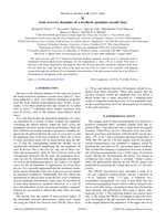 Gain recovery dynamics of a terahertz quantum cascade laser