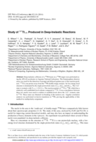 Study of (TI126)-T-207 Produced in Deep-Inelastic Reactions
