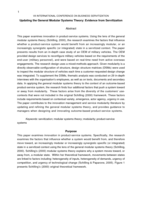 Updating the General Modular Systems Theory: Evidence from Servitization