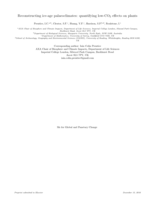 Reconstructing ice-age palaeoclimates: quantifying CO2 effects on plants