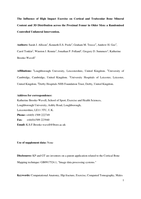 The Inﬂuence of High-Impact Exercise on Cortical and Trabecular Bone Mineral Content and 3D Distribution Across the Proximal Femur in Older Men: A Controlled Unilateral Intervention Randomized