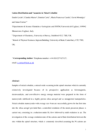 Cation Distribution and Vacancies in Nickel Cobaltite